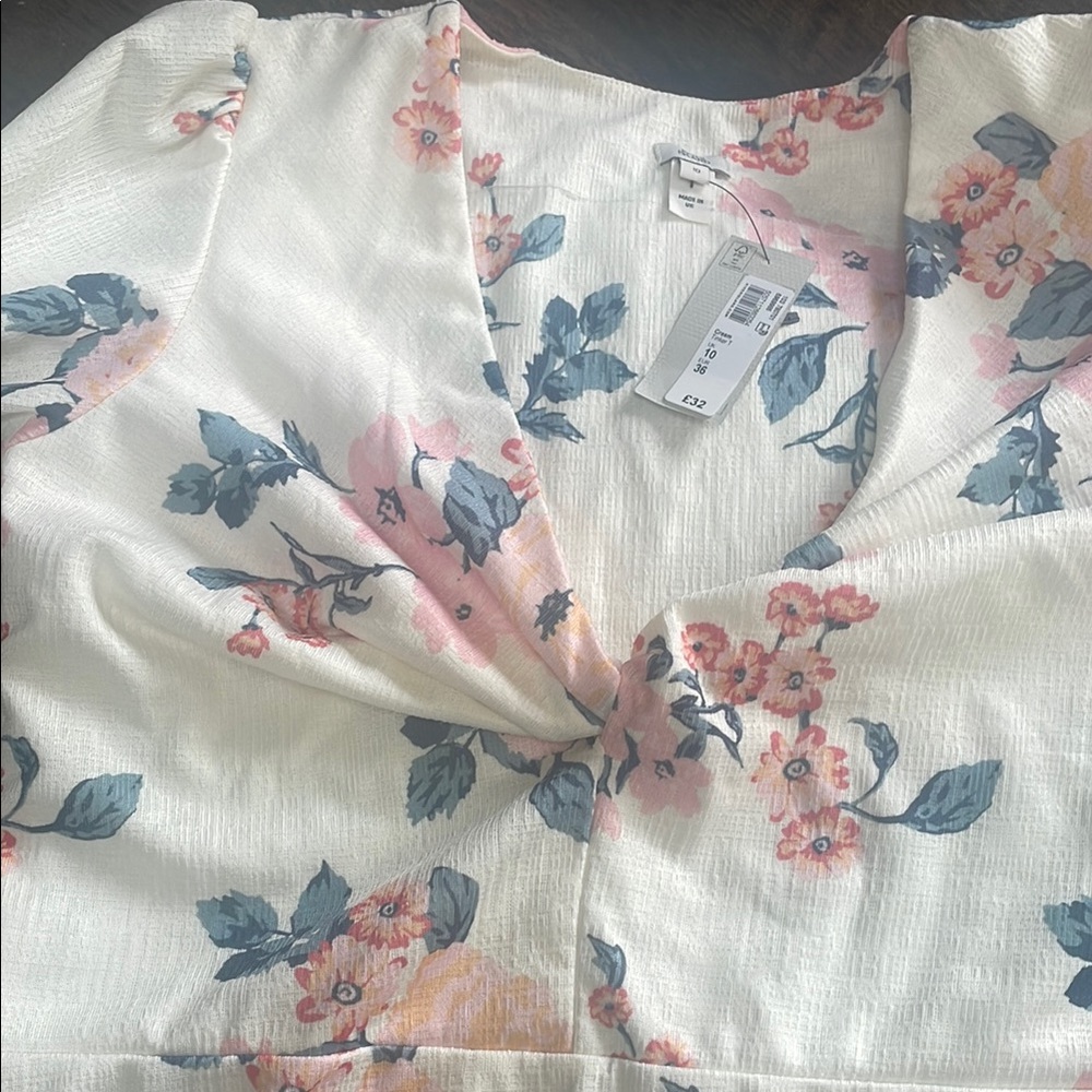 Floral V-Neck Dress